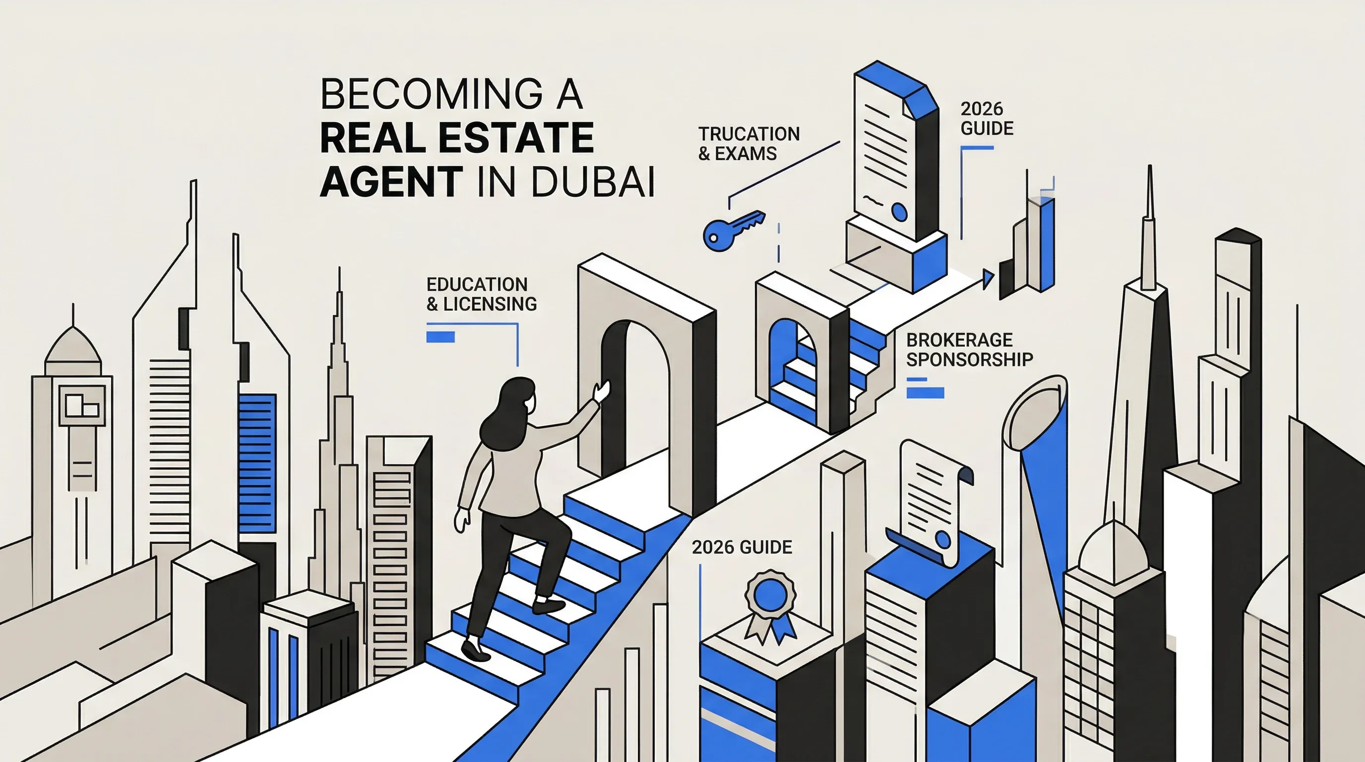 Beginner’s Guide to Being a Real Estate Agent in Dubai (Step‑by‑Step UAE Career Roadmap)